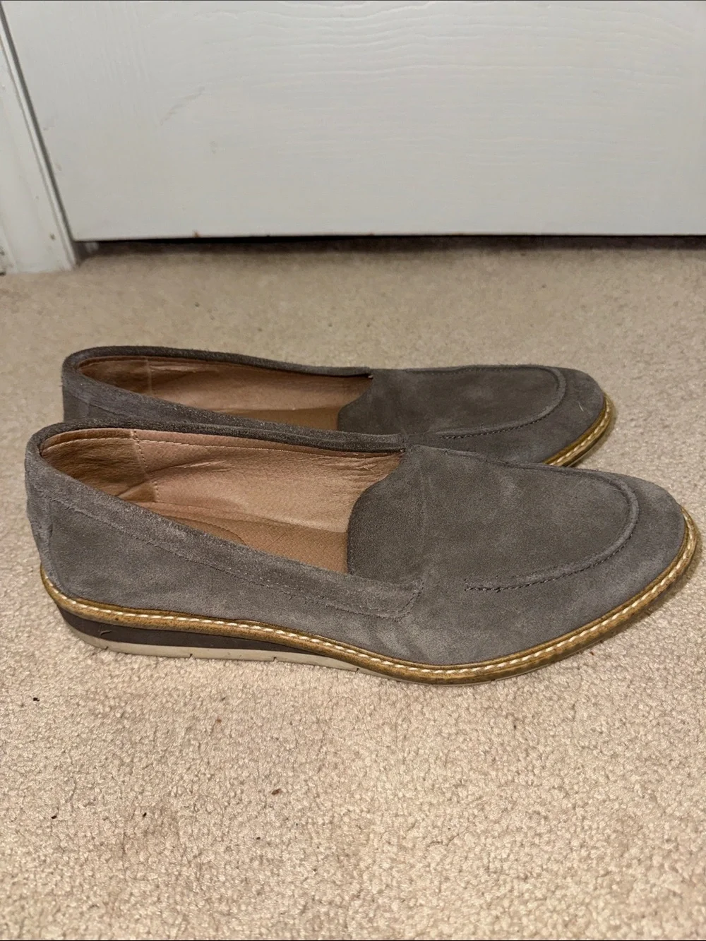 Adam Tucker suede slip